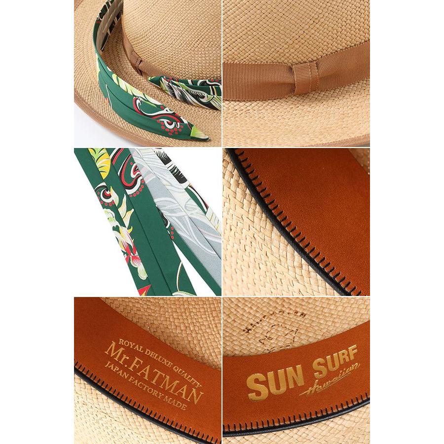 SUN SURF サンサーフ ミスターファットマン トキヤ草 パナマハット