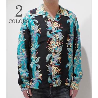 SUN SURF サンサーフ 長袖 アロハシャツ 