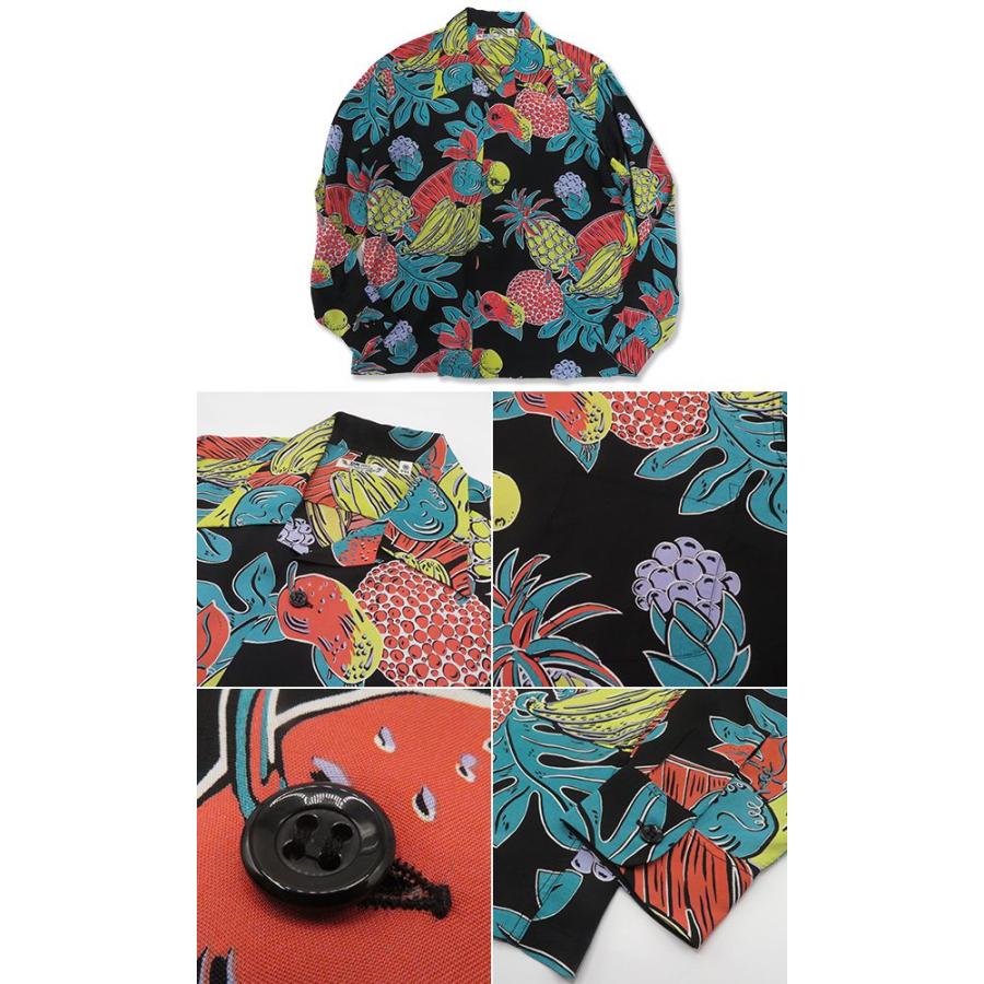 SUN SURF サンサーフ LONG SLEEVE RAYON ALOHA SHIRT 25MODEL『TROPICAL FRUITS』【アロハ・洋柄】SS29405 SUN SURF サンサーフ LONG SLEEVE RAYON ALOHA SHIRT '25MODEL