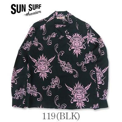 SUN SURF サンサーフ LONG SLEEVE RAYON ALOHA SHIRT '26MODEL