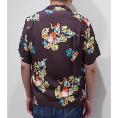 SUN SURF サンサーフ 半袖 アロハシャツ '19MODEL BEING TO DANCE HULA