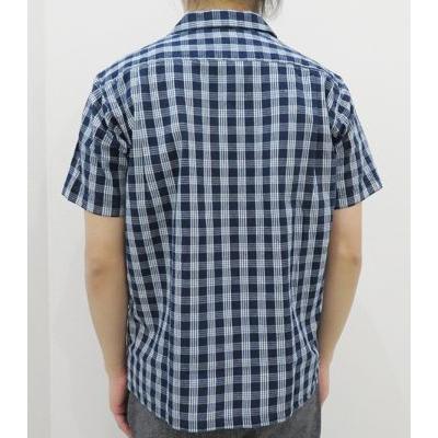 SUN SURF ムサシヤ 半袖 パラカチェック オープンカラーシャツ