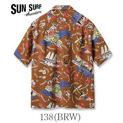 SUN SURF アロハシャツ サンサーフ　SOUTH SEA TRADER SUN SURF サンサーフ SHORT SLEEVE RAYON ALOHA SHIRT '24MODEL SOUTH