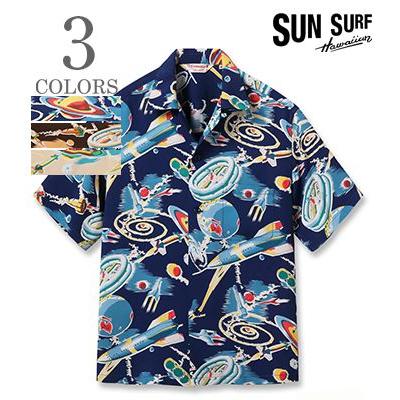 SUN SURF サンサーフ SHORT SLEEVE RAYON ALOHA SHIRT '26MODEL
