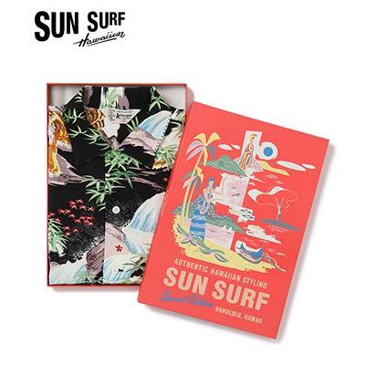 サンサーフ スペシャルエディション SHORT SLEEVE RAYON ALOHA SHIRT '25MODEL ARTVOGUE SUN SURF SASA TORA SS39478の画像