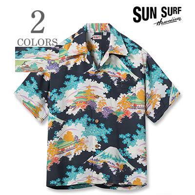 SUN SURF サンサーフ SHORT SLEEVE RAYON ALOHA SHIRT '26MODEL