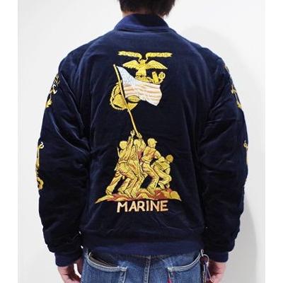 TAILOR TOYO テーラー東洋 港商 スカジャン MARINE PHOTO SQDN