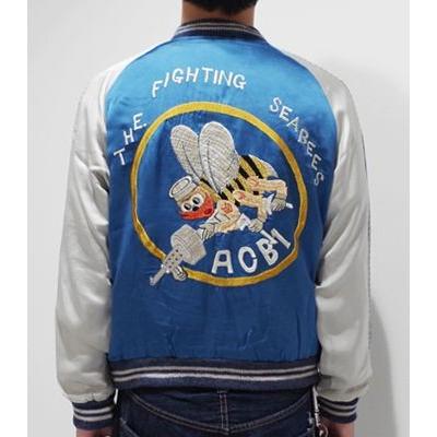 TAILOR TOYO テーラー東洋 港商 スカジャン SEABEES×JAPAN MAP TAILOR TOYO テーラー東洋 港商 スカジャン SEABEES×JAPAN MAP