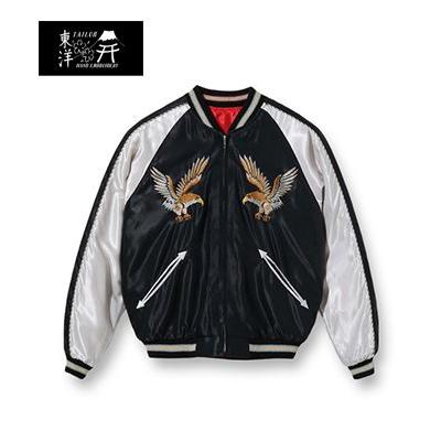 テーラー東洋 ACETATE SOUVENIR JACKET スカジャン TAILOR TOYO EAGLE × BLACK DRAGON TT15173-119｜organweb｜03