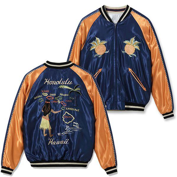 TAILOR TOYO テーラー東洋 ACETATE SOUVENIR JACKET スカジャン HAWAII
