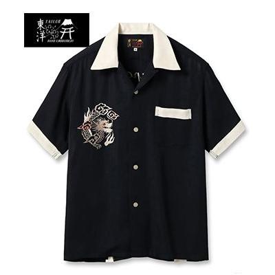 TAILOR TOYO テーラー東洋 半袖 50's オープンカラー レーヨン