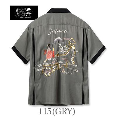 TAILOR TOYO テーラー東洋 半袖 50's オープンカラー レーヨン