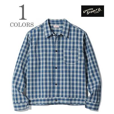 SUN SURF ユニオンサプライ パラカチェック シャツブラウス UNION