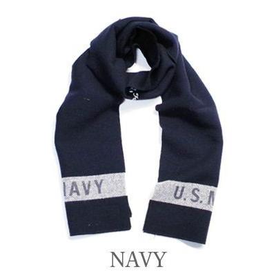Pherrow's（フェローズ） マフラー PHERROW'S U.S.NAVY ウール
