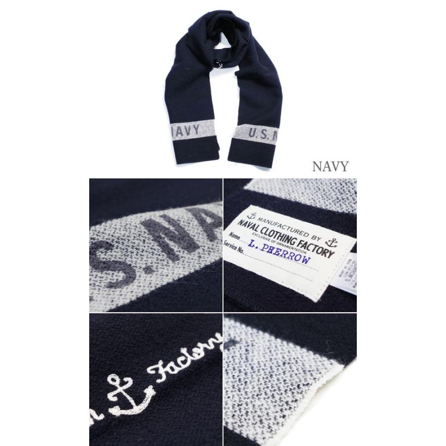 Pherrow's（フェローズ） マフラー PHERROW'S U.S.NAVY ウール