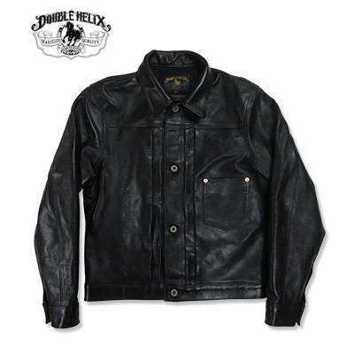 ダブルヘリックス セミアニリン 茶芯 WW II Model ホースハイド レザー