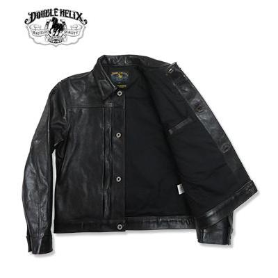 ダブルヘリックス セミアニリン 茶芯 WW II Model ホースハイド レザー