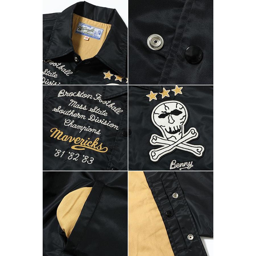 WHITESVILLE ホワイツビル ナイロンコーチジャケット MAVERICKS ROUGH