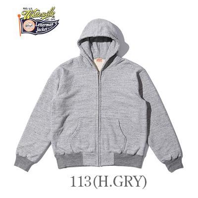 フェード WHITESVILLE ジップアップパーカー ダブルフェイス WHITESVILLE WHITES VILLE ホワイツビル ワッフル裏地 ダブルウェイス