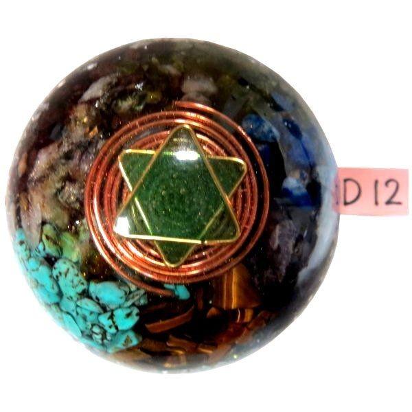 オルゴナイト プラス　ドーム型　D12　(パワーストーン 製品) | 