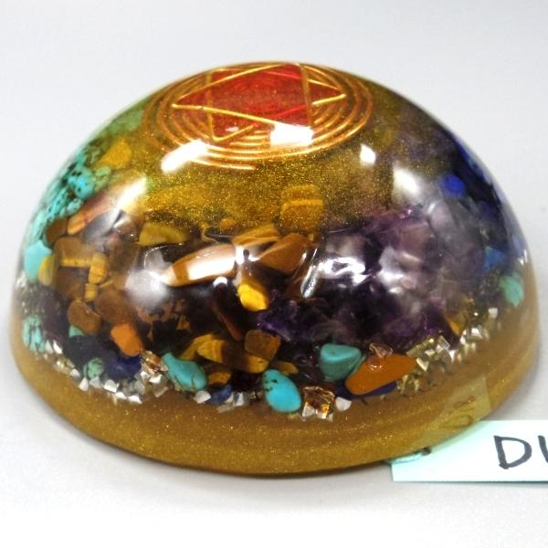 オルゴナイト プラス　ドーム型　D18　(パワーストーン 製品) |  | 01