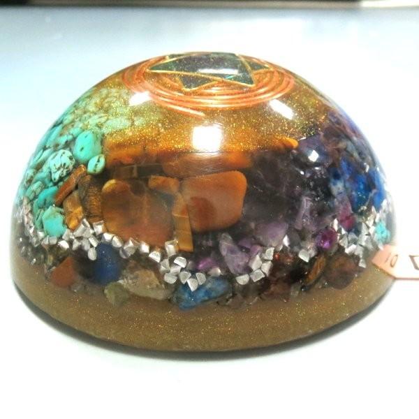 オルゴナイト プラス　ドーム型  D1　(パワーストーン 製品) |  | 01