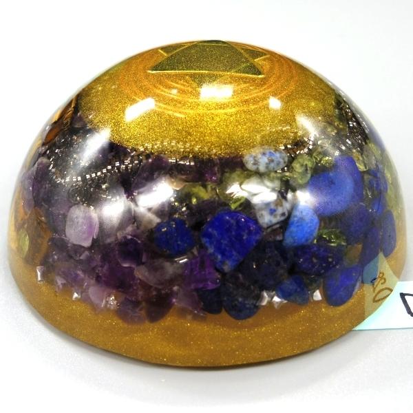 オルゴナイト プラス　ドーム型  D28　(パワーストーン 製品) |  | 01