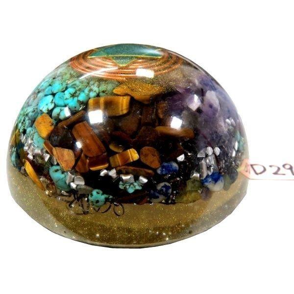 オルゴナイト プラス　ドーム型  D29　(パワーストーン 製品) |  | 01