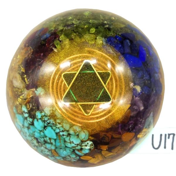 オルゴナイト プラス　ドーム薄型 U17　(パワーストーン 製品) | 