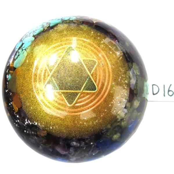 オルゴナイト プラス　ドーム型　D16　(パワーストーン 製品) | 