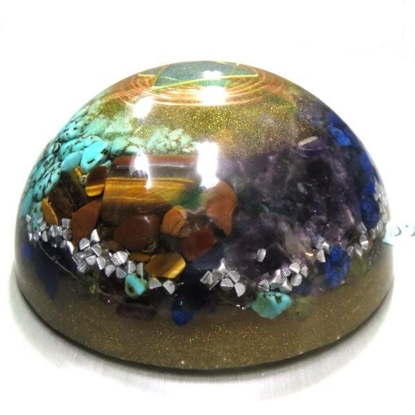 オルゴナイト プラス　ドーム型  D20　(パワーストーン 製品) |  | 01