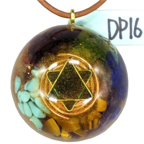 オルゴナイト プラス　ドーム ペンダント DP16　(パワーストーン 製品) | 