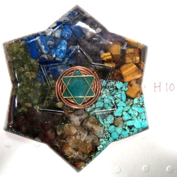 オルゴナイト プラス　星型　H10　(パワーストーン 製品) | 