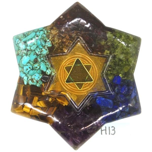 オルゴナイト プラス　星型　H13　(パワーストーン 製品) | 