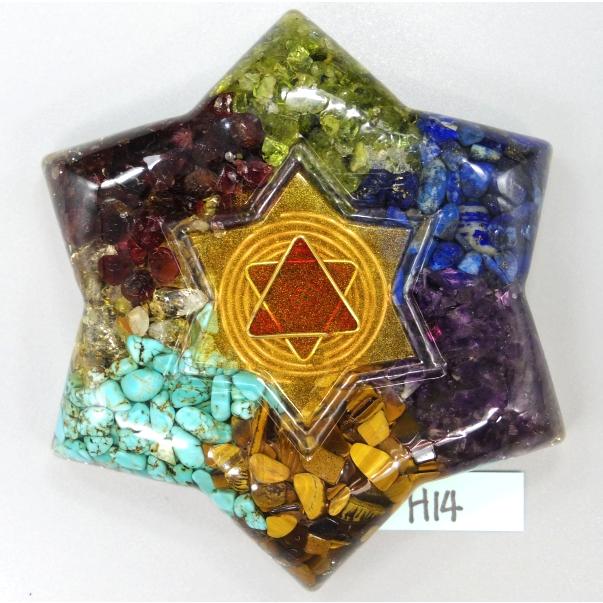オルゴナイト プラス　星型　H14　(パワーストーン 製品) | 