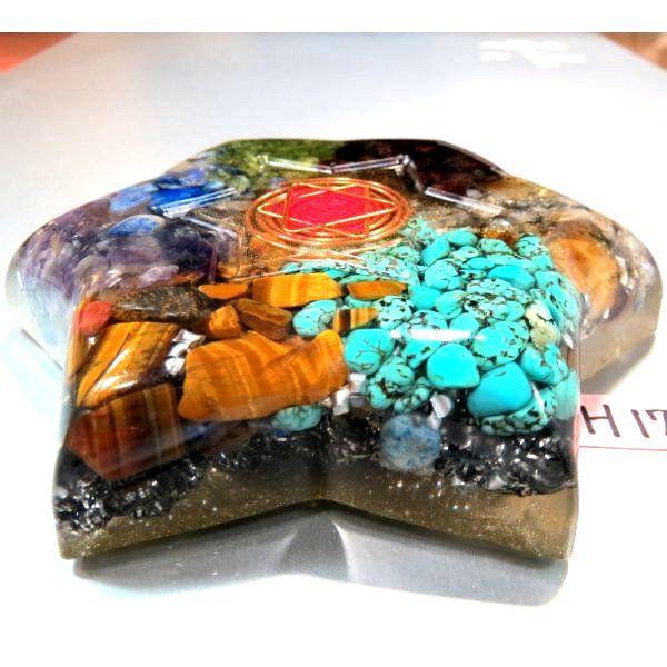 オルゴナイト プラス　星型　H17　(パワーストーン 製品) |  | 01