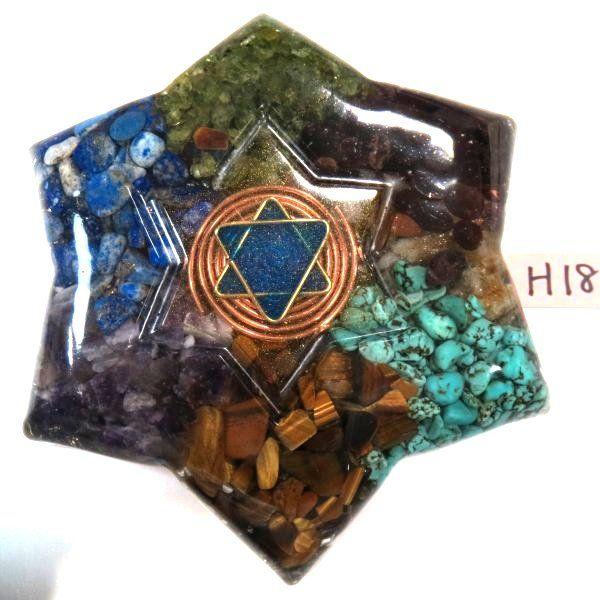 オルゴナイト プラス　星型　H18　(パワーストーン 製品) | 