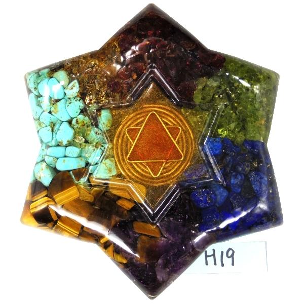 オルゴナイト プラス　星型　H19　(パワーストーン 製品) | 