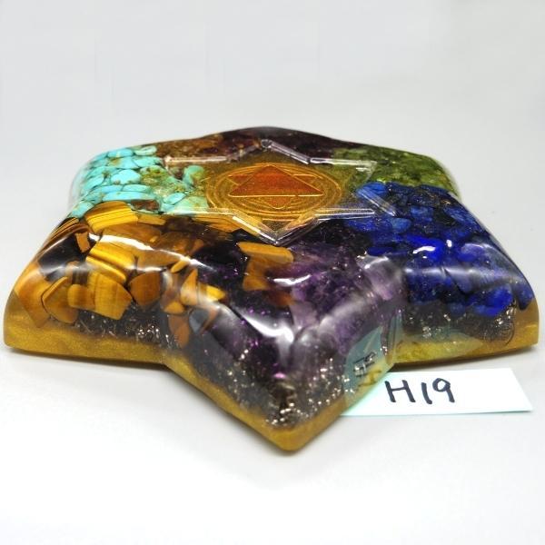 オルゴナイト プラス　星型　H19　(パワーストーン 製品) |  | 01