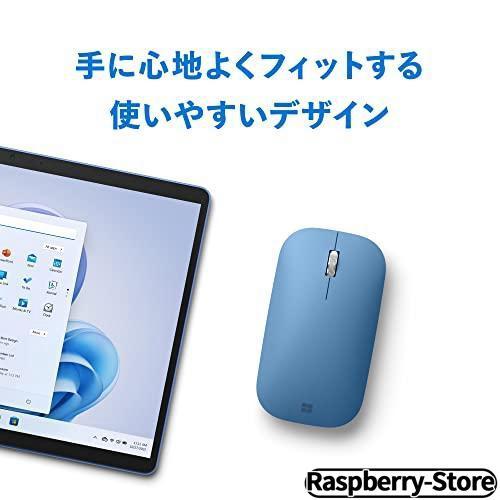 マイクロソフト モダン モバイル マウス KTF-00078 : ワイヤレス 薄型 軽量 BlueTrack Bluetooth ( サファイア ) Windows Mac Android Surface 対応 サファイア(｜ori-bustore｜05