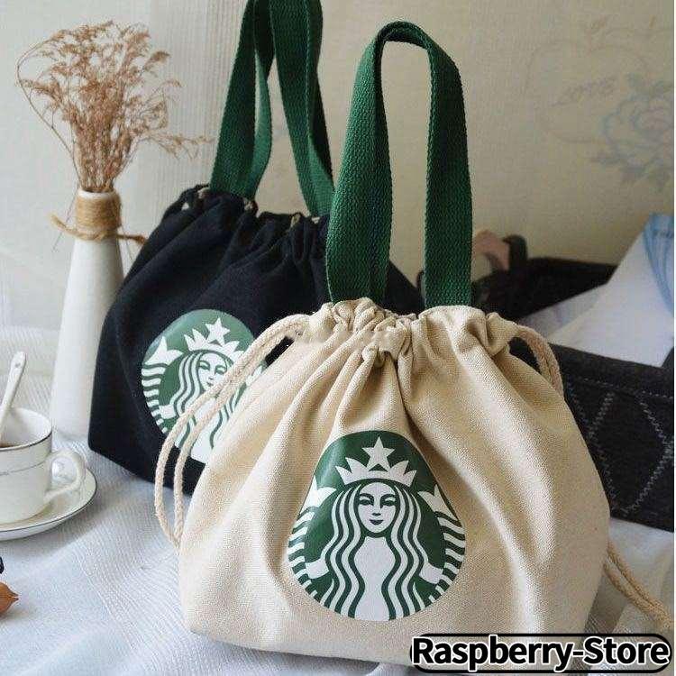 スターバックス 海外限定スタバ日本未発売 トートバッグ ハンドバッグ スタバ 男女兼用 エコバッグ ギフト ブレゼント 3カラー 小物入れ