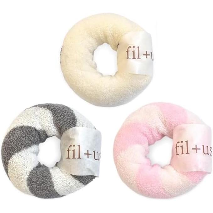 今治タオル（imabari towel） ドーナツハンカチ 3個セット 個包装 プチ