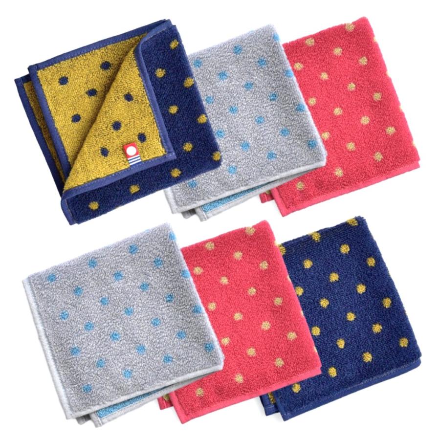 今治タオル（imabari towel） ハンカチ 6枚セット 吸水 綿100% 日本製