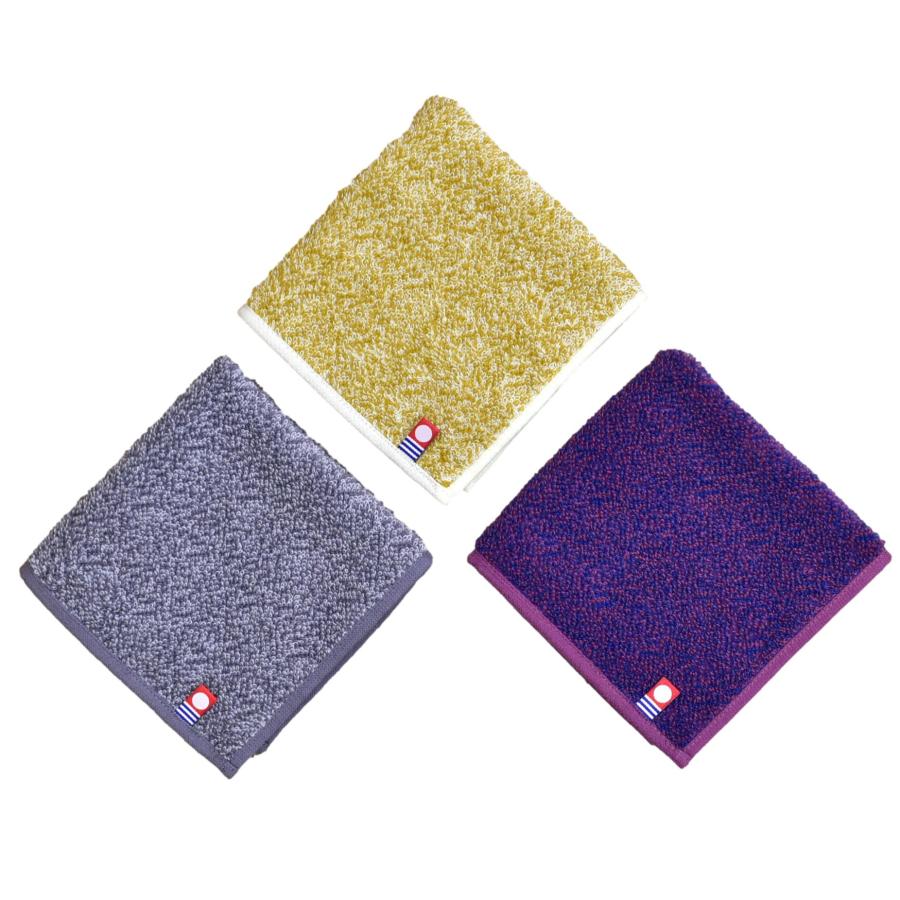 今治タオル（imabari towel） ハンカチ 3枚セット プレーンミックス 綿