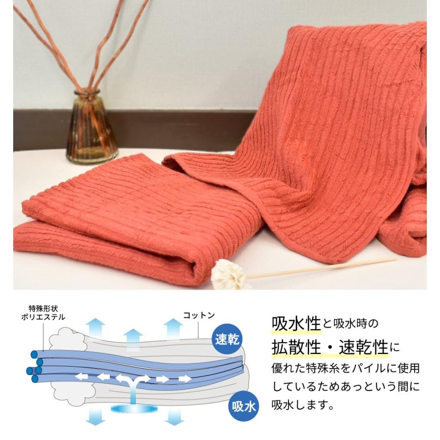 今治タオル（imabari towel） ヘアドライ のびのびタオル 2枚セット