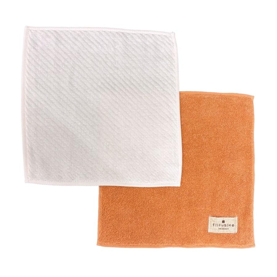 今治タオル（imabari towel） ハンカチ パイル ガーゼ 比較 お試し 2枚