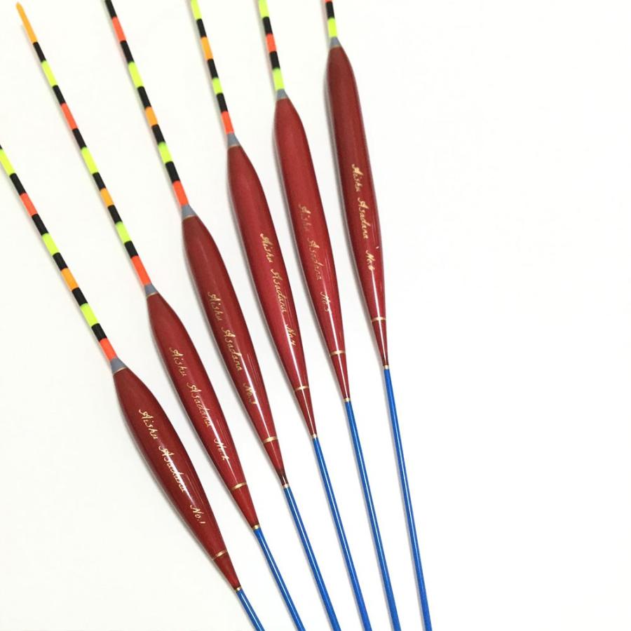 ウキセット 藍舟(あいしゅう) ヘラウキ 浅ダナ パイプトップ(ボディー