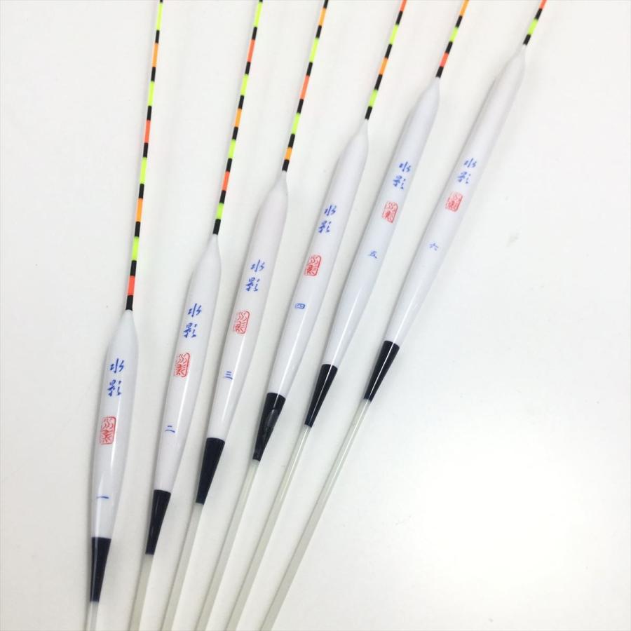 ヘラ浮き 水影(みずかげ) 宙釣り グラストップ カヤボディー グラス