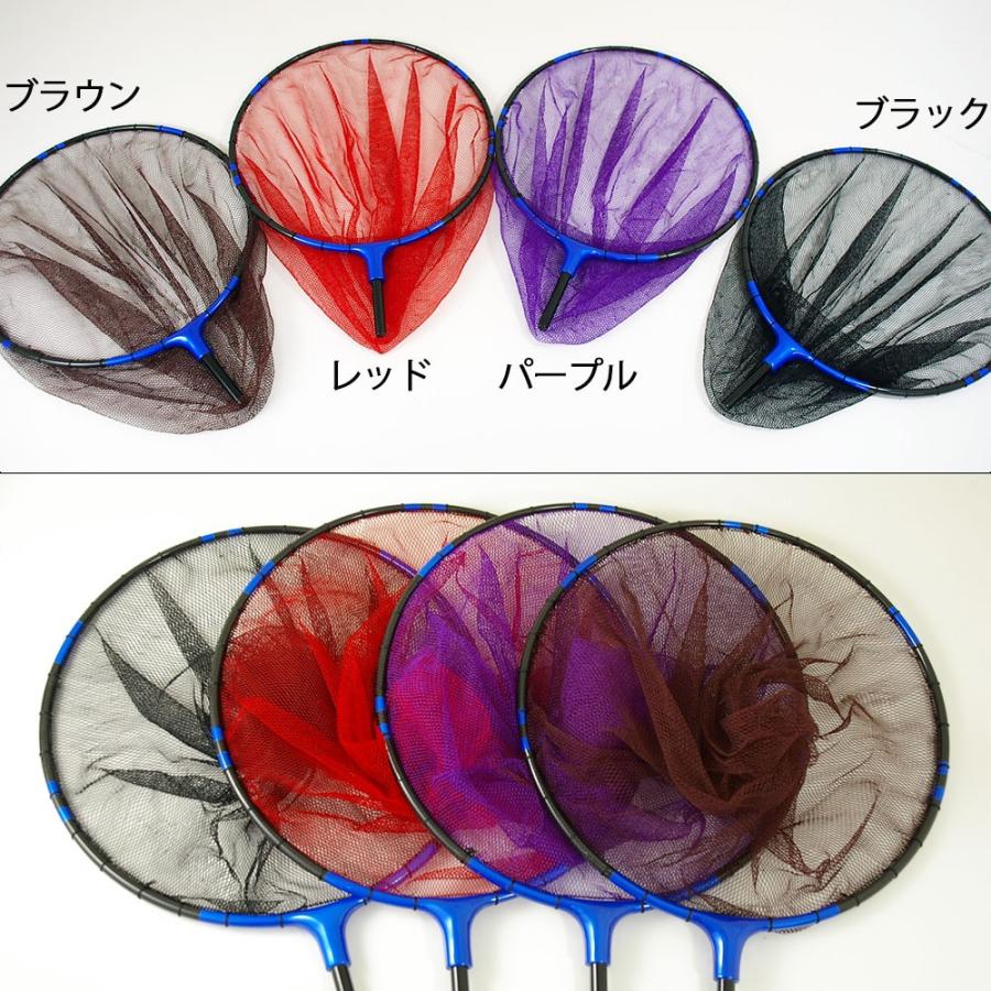 青段塗仕上げカーボンへら玉網 尺 手すき2.5mm目 ＆ 風斬 HERA EQ 玉網