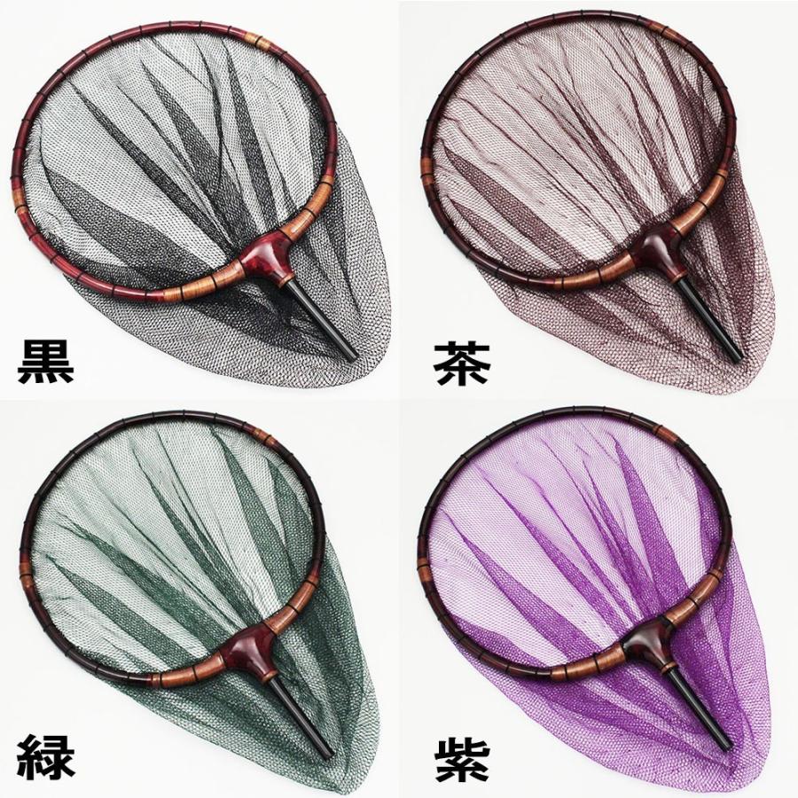 ヘラブナセット 風斬 玉ノ柄 2本物 ＋ 朱塗 籐巻き加工木製ヘラ玉網 尺